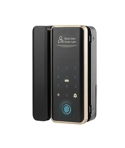 Serrure connectée verre Tuya Bluetooth pour bureau et cabinet