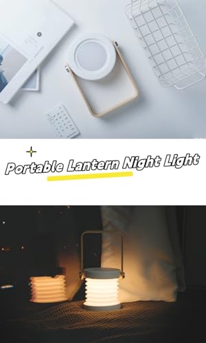 Lámpara de mesita de noche infantil telescópica portátil miniatura 5