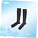 HEALLILY 3pairs Calf Compression Sleeves for Women Sports Compression Socks Thin Fashion Elastic Wide Calf Xl