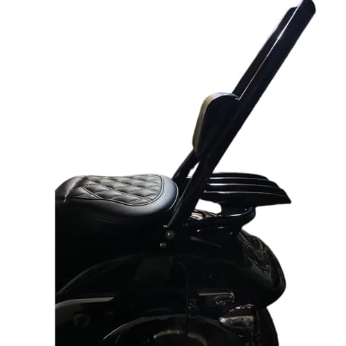 Kit support détachable Breakout sissy bar de moto avec dossier passager - 2