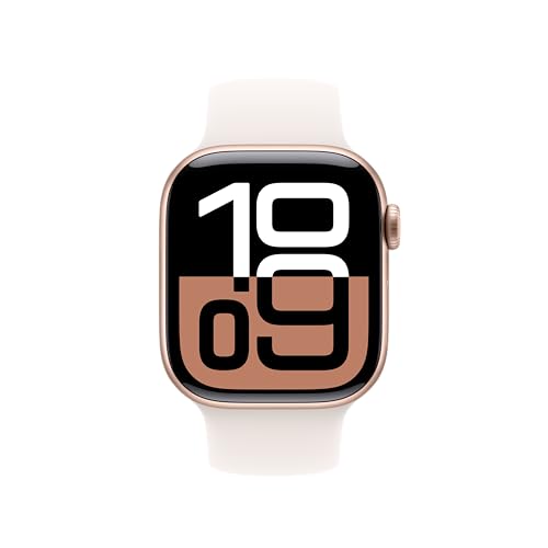 Image of Apple Watch Band - Sport Band - 42mm - Light Blush - M /L