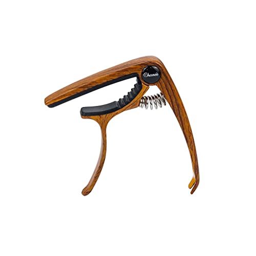 XMING Capo�t�H�[�N�A�R�[�X�e�B�b�N�M�^�[�E�N�����`�F���W���[�G���N�g���b�N�N���V�b�N�M�^�[�f���A���p�X�`���[�i�[�G���N�g���b�N�M�^�[�A�N�Z�T���[ (Color : Brown)