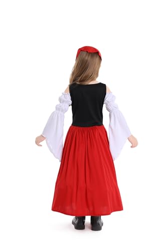 Disfraz Dirndl Oktoberfest para niñas miniatura 2