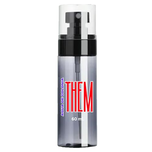 THEM Gender Neutral Agua de Colonia, 60ml - Spanish Inspired Fresh Scent Spray for Hair, Skin & Clothes - Light, Refreshing, and Versatile Fragrance