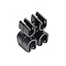 HellermannTyton - 151-02452 - Black - (Pack of 8000)