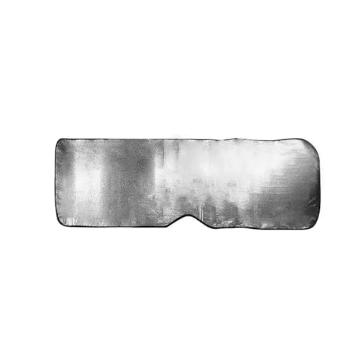 Pare-brise rideau d'ombrage en aluminium argenté pour camion et RV