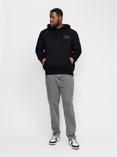 JACK & JONES Jjecorp Logo Sweat Hood Noos Pls - Plus Size – Ansicht 3