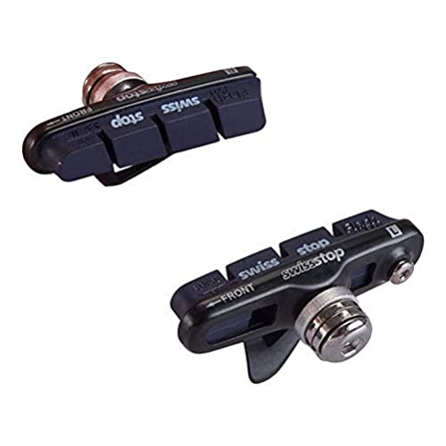 Efficiente, stabile e sicuro SwissStop Kit 2 PORTAZAPATAS Flash PRO NEGR Alum.