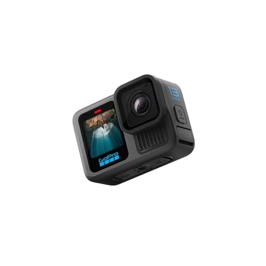 GoPro HERO13 Black - Waterproof Action Camera with 5.3K60 Video, 27MP Photo + Compatability with HB-Series Lenses(1-Yr International+1-Yr India Warranty)