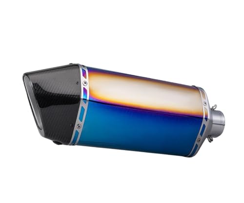 Pot d'échappement moto 51mm pour R7 R1 MT07 ZX6R Z900
