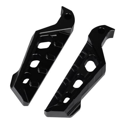 Repose-pieds de moto arrière Tenere 700 en finition noire premium pour modèle T7