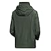 Mens Winter Jackets Fashion Long Sleeve Solid Lightweight Windbreaker Hooded Zipper Plus Sized Comfy Raincoats 2025 Army Green