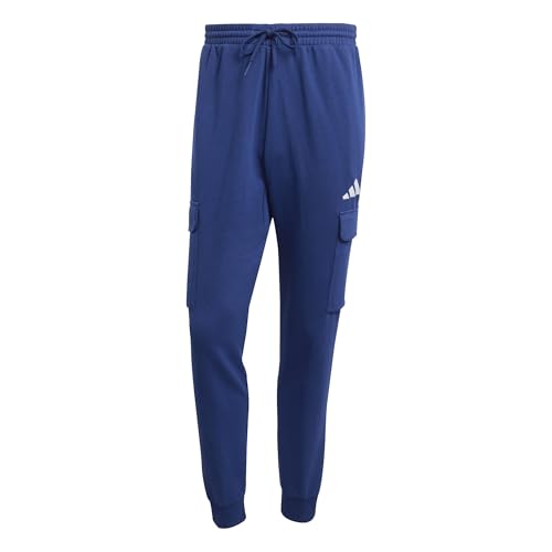 Image of adidas Men's Essentials Feel Cozy Fleece Cargo Pants