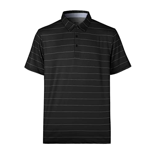 Polo de golf homme coupe ajustée taille M en tissu respirant performance