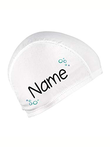 Striefchen® Badekappe für Kinder mit Namen und schönen Motiv...