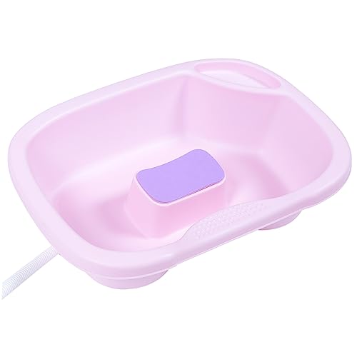 GOOHOCHY Flat Lay Shampoo Basin Elderly Hair Washing Basin Hair Washing Tray for Elderly Shampooer Wash Bin Conditioner Kid Sink Portable Shampoo Bowl for Elderly Barber Salon Pp