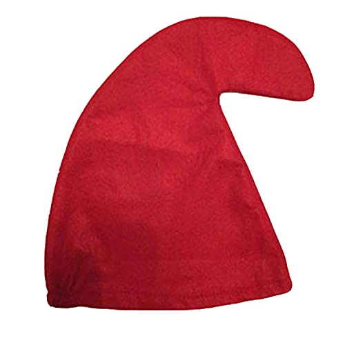 jokeshop Garden Gnome Curly Hat Seven Dwarf/Dwarves Hats Fairytale Fancy Dress Costume