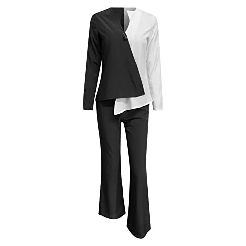 Pants Suits for Women Dressy Sexy 2023 Trendy Blazer and Pants Set Business Wedding Pant Suits Formal 2 Piece Outfits3