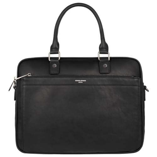 David Jones - Bolso de Ordenador Portátil 17 Pulgadas Hombre - Bolso de Mano Negocios Maletín - Portadocumentos Mensajero - Bolsos de Hombro Bandolera - Portafolio Cartera Trabajo Oficina - Negro David Jones - Bolso de Ordenador Portátil 17 Pulgadas Hombre - Bolso de Mano Negocios Maletín - Portadocumentos Mensajero - Bolsos de Hombro Bandolera - Portafolio Cartera Trabajo Oficina - Negro