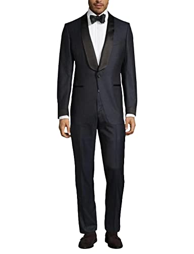 Smokings de noce de haute qualité avec veste col châle deux pièces pour homme raffiné