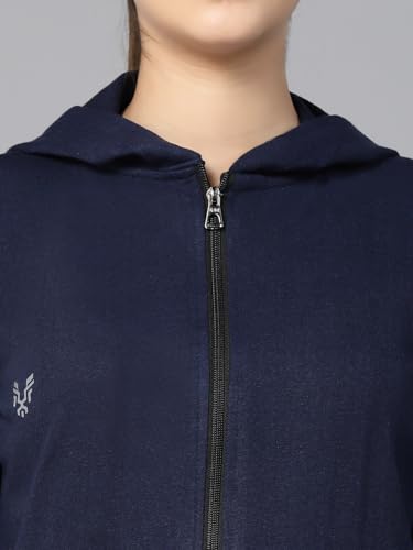 Image of UZARUS Women's Cotton Anthra Sweatshirt Hoodie