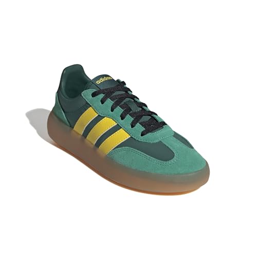 adidas Unisex Kinder BARREDA Decode Shoes JUNIOR, Collegiate Green/Yellow/Court Green, 38 2/3 EU – Ansicht 4