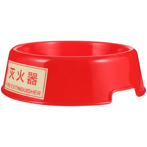 COHEALI Support D'extincteur Phosphorescent 2-4 Kg, Base de Fixation Plastique Compacte pour Voiture et Camion, Kit de Montage Sécurisé pour Extincteurs Auto, Accessoire de Sécurité