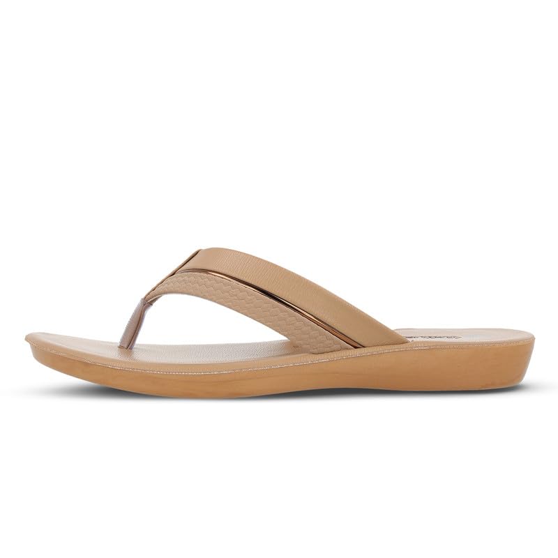 Image of WALKAROO Women's Casual Sandal| Soft Cushioned Footbed & V-Strap upper|Anti-Slip PU sole |Indoor & Outdoor,Daily Use,Causal Sandals-WLR70401