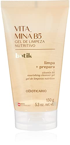 O BOTICARIO BOTIK GEL DE LIMPEZA FACIAL VITAMINA B5 150g