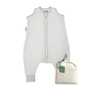 molis&co. Babyslaapzak met voeten. 0,5 TOG. Maat: 80 cm. Ideaal voor de zomer. Zinnia. 100% katoen (Oeko-Tex 100).