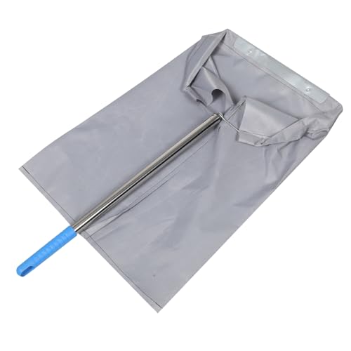 IWOWHERO Thicken Garbage Bag with Dustpan Long Handle Outdoor Windproof Bag for Sanitation Workers Durable and Sturdy
