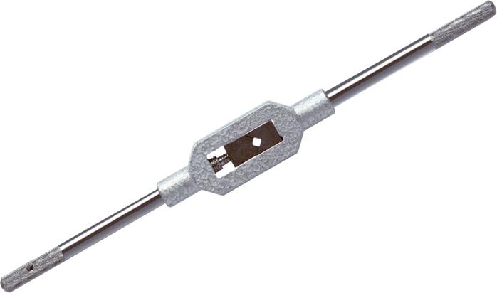 tourne-a-gauche, reglable, taille 4 Taille:4 Pour taraud manuel:M 11 - M 32, G 1/8" - G 3/4"