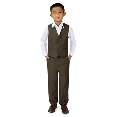 Spring Notion Big Boys' Vest and Pants 2-Piece Set