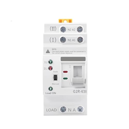 Commutateur de transfert automatique électrique 220V 2P 40A inverseur source G2R