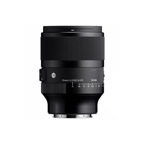 SIGMA Objectif 35mm f/1.2 DG II ART compatible avec Sony FE | Provenance France. Emballage securisé. Livré avec Facture dont TVA.