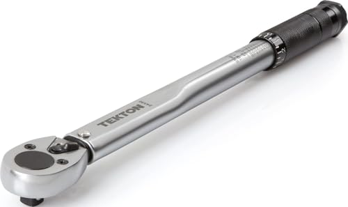 TEKTON 3/8 Inch Drive Micrometer Torque Wrench (10-80 ft.-lb...
