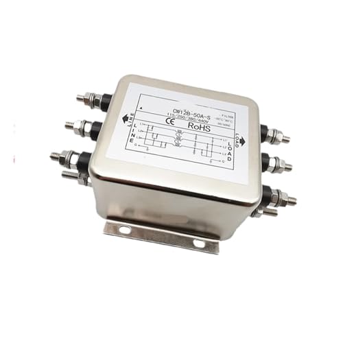Filtre de puissance triphasé CW12B-50A-S haute performance 380V 50A - 2