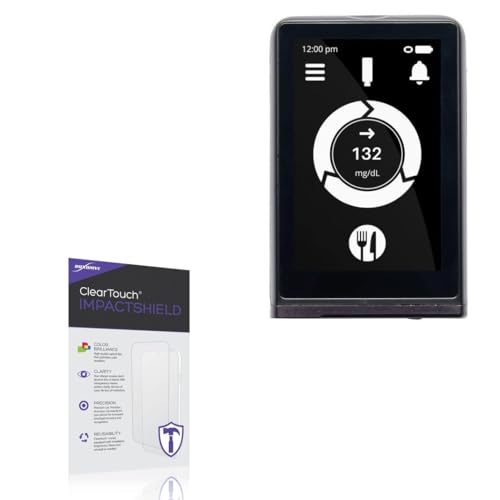 BoxWave Screen Protector Compatible with Beta Bionics iLet Bionic Pancreas - ClearTouch ImpactShield (2-Pack), Impenetrable Screen Protector Flexible Film