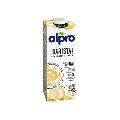 Alpro Professional OAT 1L Long Life Milk Alternative. Professional use Makes Crema Form Cover