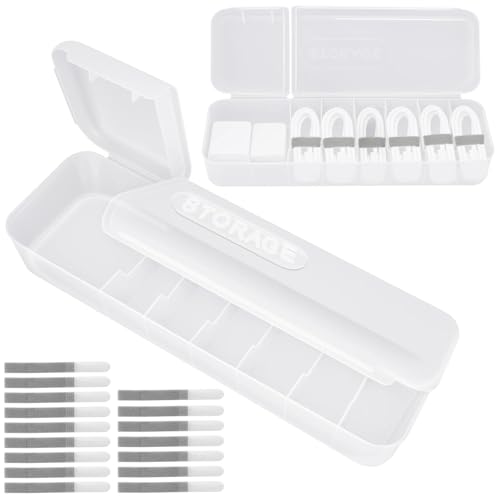 Yonality 2 Piezas Organizador de Cables con Tapa, Caja de