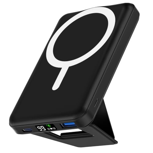 podoru for MagSafe Power Bank, 10000 mAh Foldable Magnetic Portable Charger - image 1