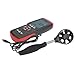 GT8913 Anemometer Industrial Digital Wind Speed Temperature Humidity Meter Tester Handheld Wind Speed Gauge with Retractable Handle for Industrial Household Use ABS Material