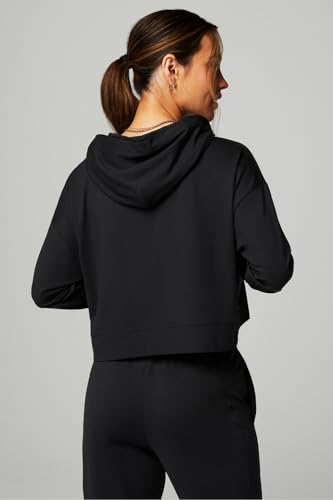Fabletics Women's Cloud Jersey Hoodie, Buttery Soft, Recycled Fabric, Breathable, Moisture-Wicking2