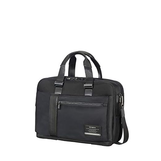 Samsonite Openroad fästhandtag expanderbar 39,6 cm/15,6 tum, Svart (Jet svart), L (48cm-23,5L), Pilot fodral
