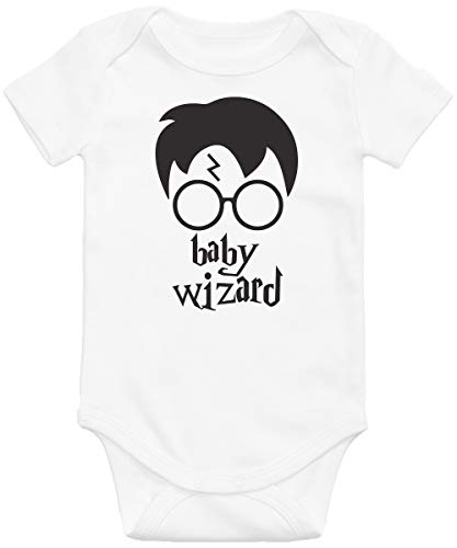 Image of Baby Wizard Funny Potter Inspired Baby Onesie/HP Infant Bodysuit/Cute Kids Outfit