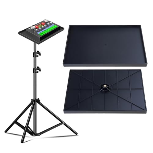 Bandeja de proyector para laptop con soporte estable de tornillo 1/4 para trípode de oficina 3