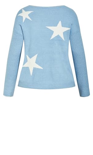 Image of Avenue Women's Plus Size Miley Star Sweater