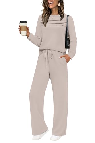 WIHOLL Tracksuit for women Two Piece Travel...