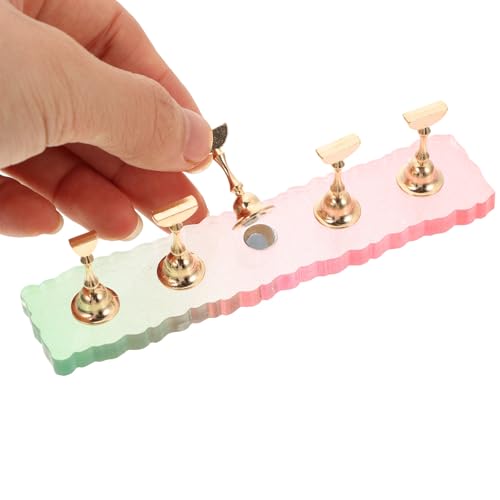Soporte de Práctica para Uñas Acrílico con Base Gradiente miniatura 4