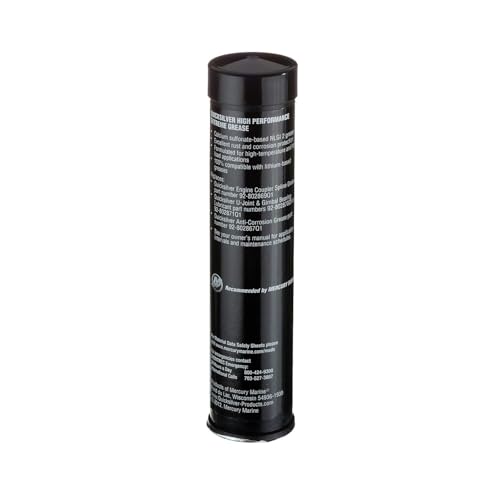 Image of Quicksilver 8M0071837 High Performance Extreme Grease /Lubricant with PTFE, 3-Oz. Cartridges, Pack of 3